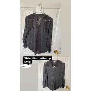 Button up floral top